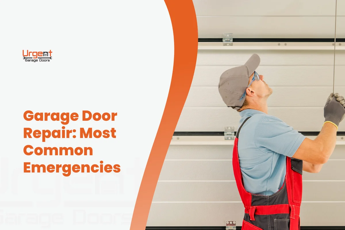 Emergency garage door repair situation in Orange County