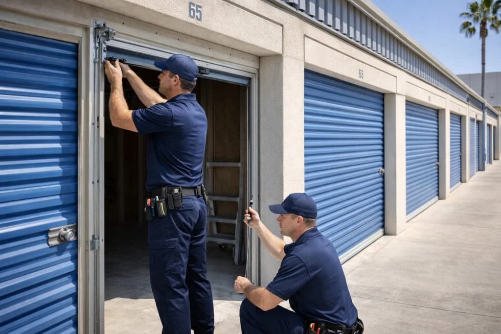 Garage Door Repair for Self-Storage in Irvine