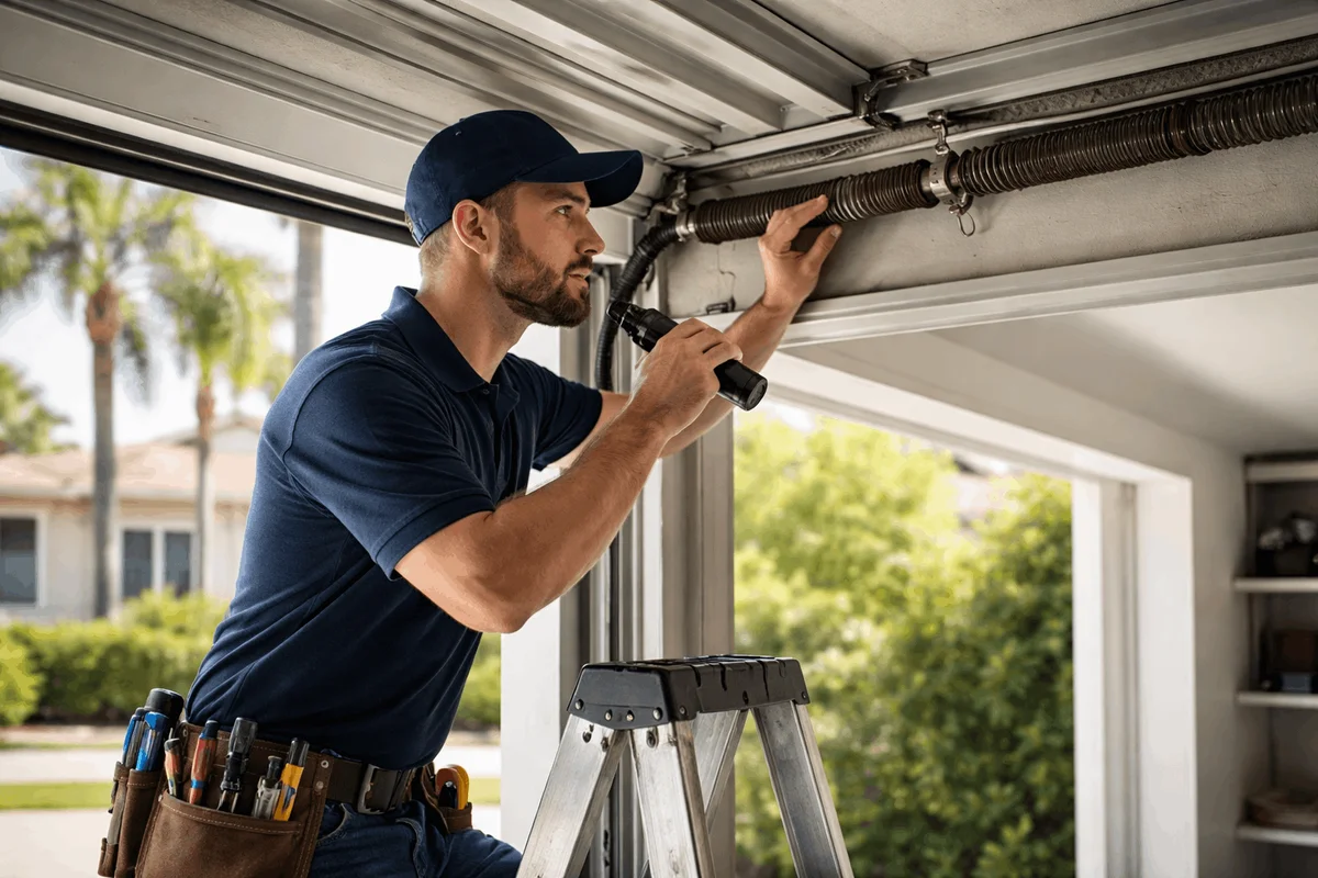 2. Loud Banging or Popping When Operating - 7 Signs Your Garage Door Spring Is About to Break