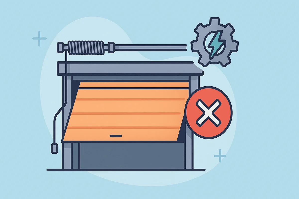Minute 1: Stay Calm and Assess - Garage Door Emergency: What to Do in the First 5 Minutes