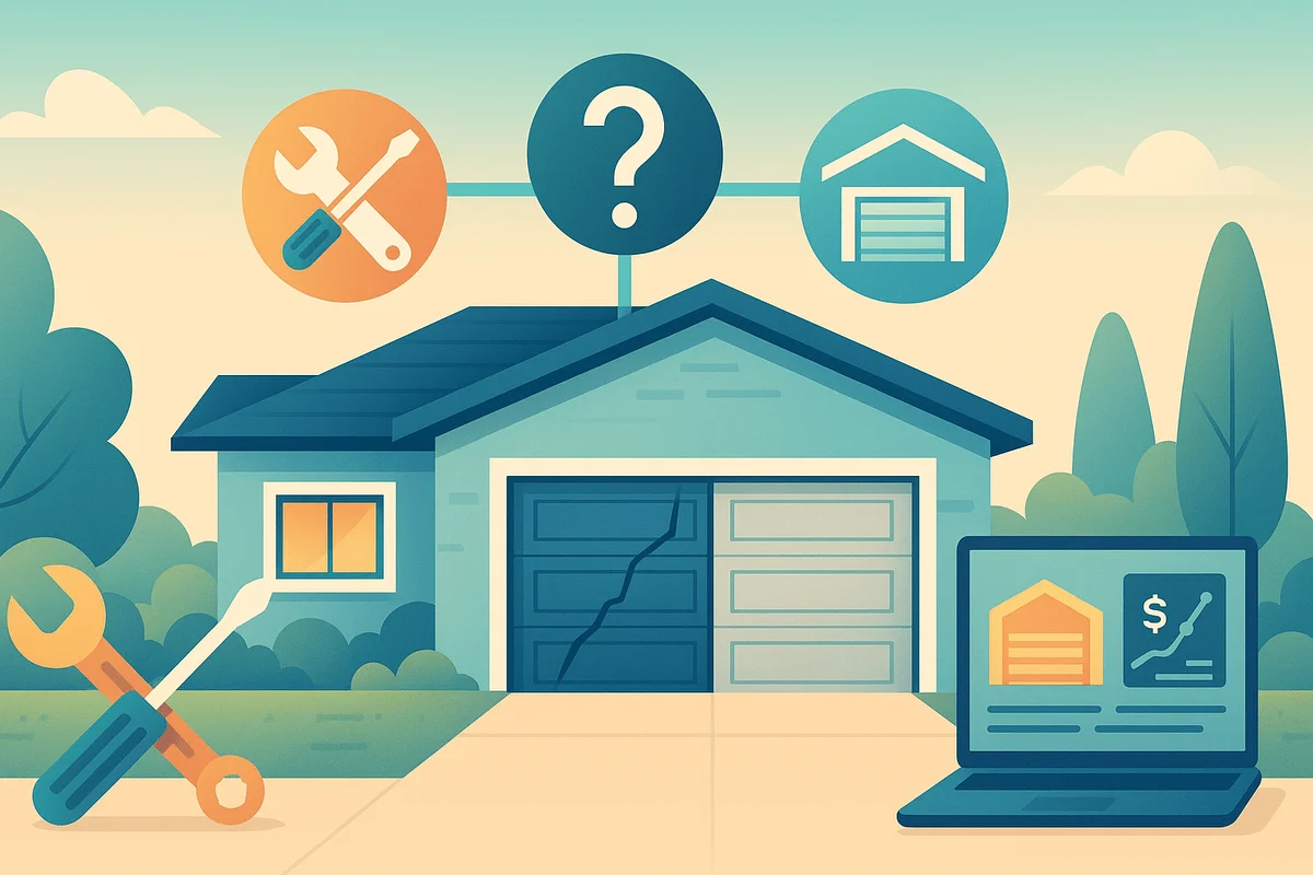 Spring Age and Failure History - Garage Door Repair vs Replacement: When to Upgrade in OC