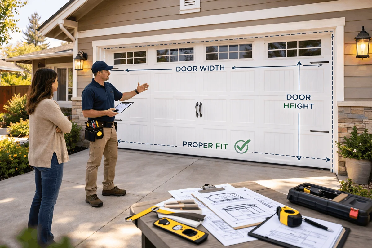 Standard Sizes - Best Garage Door Size and Fit Guide for Orange County Homes