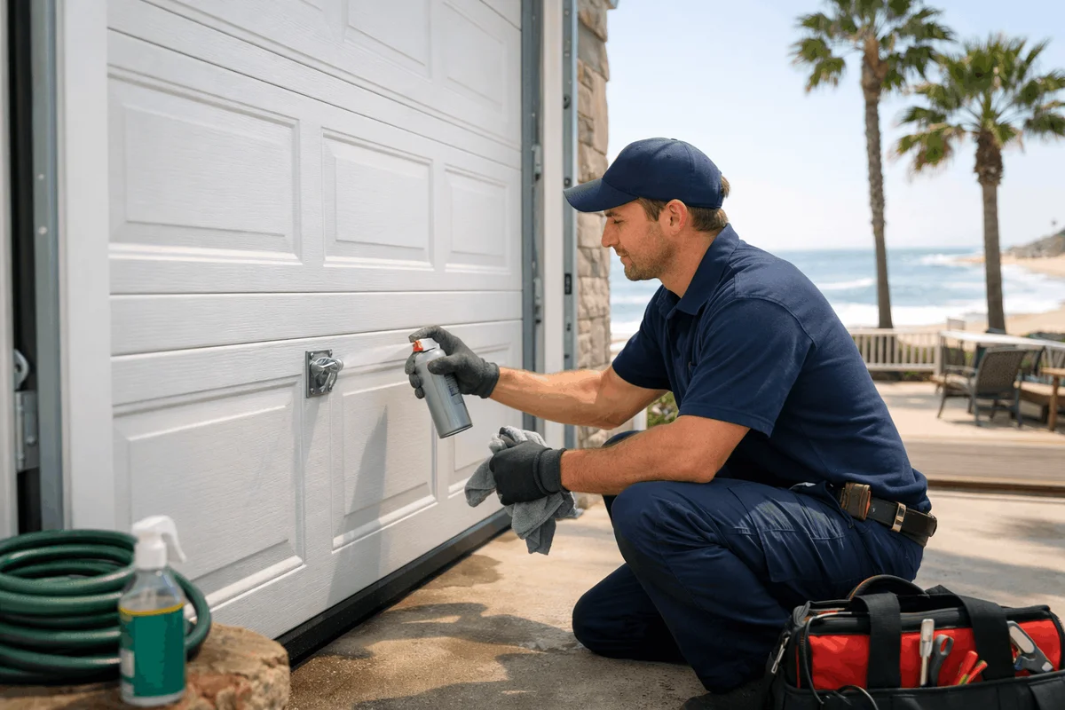 Understand the Problem - How to Stop Salt-Air Corrosion on Coastal OC Garage Doors