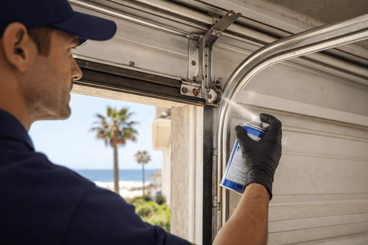 Choose Corrosion-Resistant Hardware - How to Stop Salt-Air Corrosion on Coastal OC Garage Doors