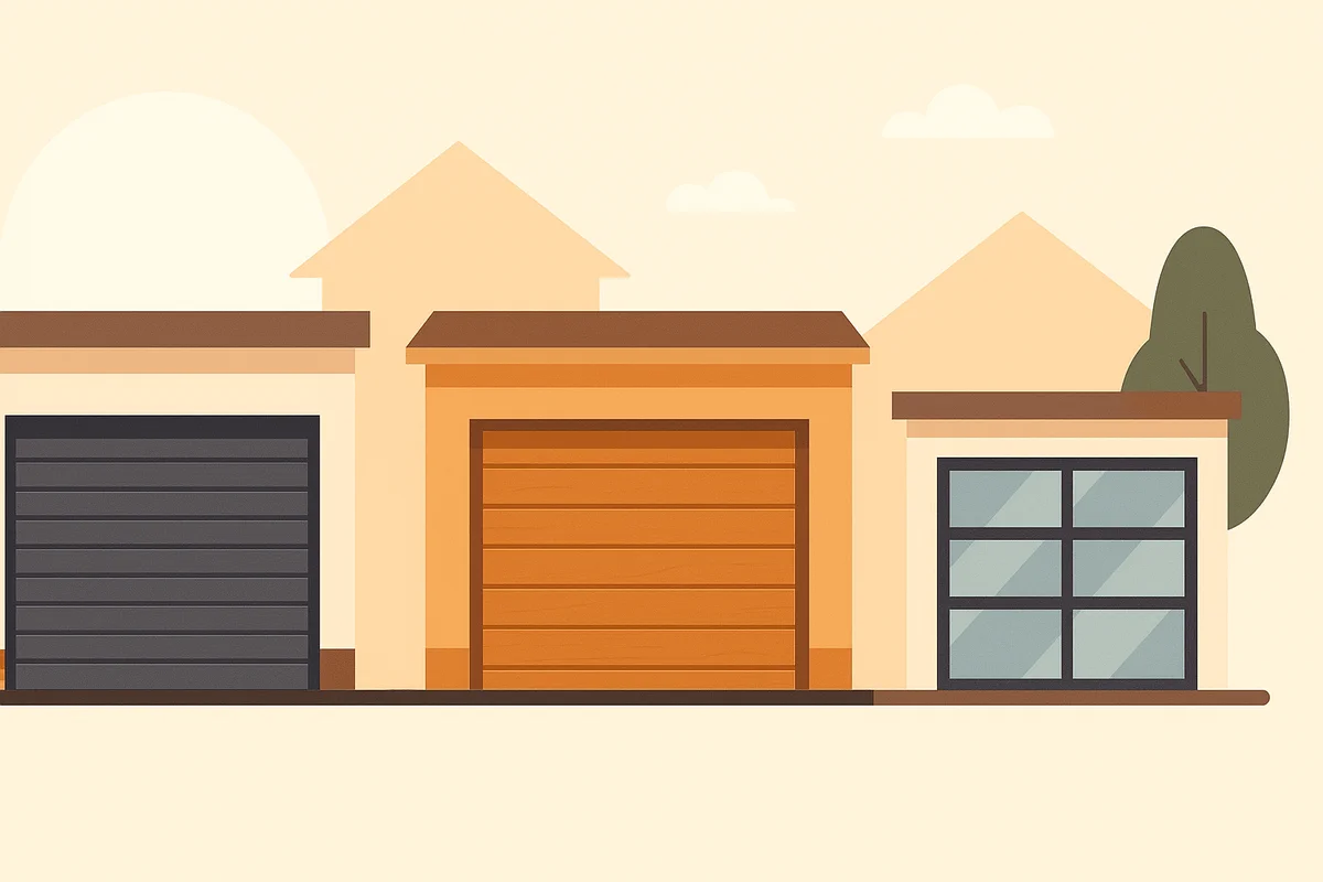 Steel vs Wood vs Glass Garage Doors for Orange County Homes - Steel vs Wood vs Glass Garage Doors for Orange County Homes